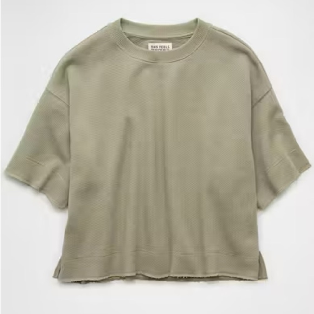 American Eagle Saltwash Short-Sleeve Sweatshirt